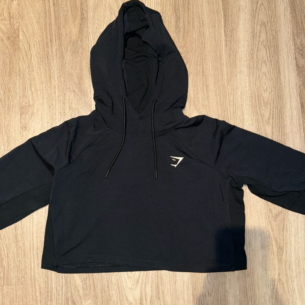 GYMSHARK Training Cropped Hoodie Size M